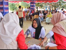 Peduli Kesehatan, Gardu Ganjar Beri Layanan Pengobatan Gratis bagi Warga Pulau Tunda di Serang