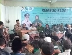Rembug Bedas ke-28 di Desa Banjaran Wetan, Bupati Bandung Soroti Penataan Jalan hingga Pertanian