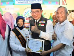 Wali Kota Banjar Terima Penghargaan Sebagai Bunda PAUD Kota Banjar