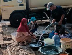 CV MBR Salurkan Bantuan Air bersih Kepada Warga Desa Cibitung- Munjul 