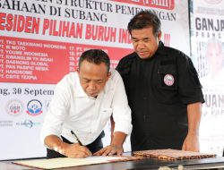 Kukuhkan 24 Tim Pemenangan Tingkat Perusahaan di Subang, Ganjaran Buruh Berjuang Targetkan 100.000 Buruh Pilih Ganjar Jadi Presiden 2024