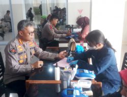 Jelang HUT Humas Polri ke-72, Bid Humas Polda Riau Gelar Donor Darah