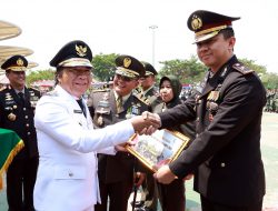 Pj Gubernur Banten Al Muktabar Hadiri Peringatan HUT ke-78 TNI