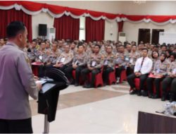 Polresta Pekanbaru Gelar Latpraops Mantab Brata Lancang Kuning 2023-2024