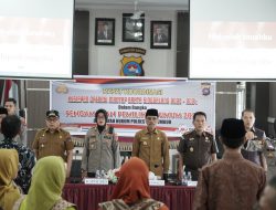 Jelang Pelaksanaan Operasi Mantap Brata, Bupati Safaruddin dan Pj Walikota Payakumbuh Hadir di Rakor Lintas Sektor Polres Payakumbuh