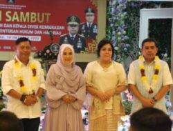 Pucuk Pimpinan Berganti, Kanwil Kemenkumham Riau Gelar Pisah Sambut