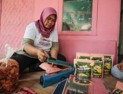 Tingkatkan Perekonomian, Istri Nelayan Ganjar Produksi Keripik Pisang