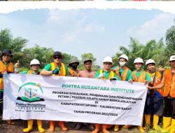 Petani Sawit Mandiri di Ketapang Bersyukur Dapat Pendampingan Dari Poetra Nusantara Institute