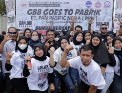 Ganjar Buruh Goes To Pabrik Berdayakan UMKM, Libatkan Ribuan Buruh
