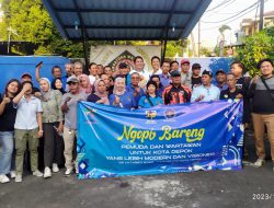 Momentum Hari Sumpah Pemuda KNPI Ngopi Bareng Bersama PWI Depok