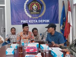 Ketua DPRD Depok Kunjungi Kantor PWI Untuk Menjalin Sinergitas Dengan Insan Pers