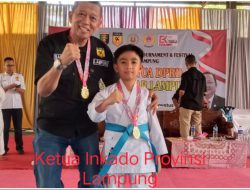 Sukses Boyong 2 Medali Emas, Patih AP Kembali Ikuti Inkado Bali Badung Internattional