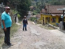 DPUPRP Ciamis Fasilitasi Perbaikan Jalan Penghubung Panawangan-Sukamantri ke Provinsi