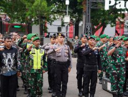 Polres Purwakarta Kerahkan 243 Personel Pengamanan Dalam Kunjungan Presiden Joko Widodo