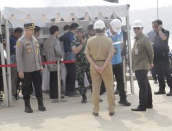 Bersama TNI, Polres Purwakarta Bersinergi Lakukan Pengamanan Kunjungan Presiden