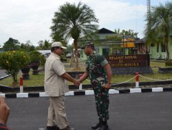 Hari Ini, Kodim 1710/Mimika Terima Kunjungan Kerja Menhan RI