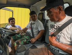Tekan Risiko Kecelakaan, Sukarelawan Ganjar Edukasi Safety Driving ke Sopir Truk di Jakarta