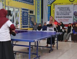 Berikan Peralatan Olahraga, Ganjar Untuk Semua Gelar Kompetisi Tenis Meja Antarsantri di Ponpes Tangsel