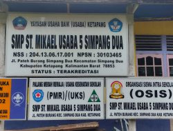 Dua Proyek DAK Senilai 2 Milyar Di SPM ST Mikael Usaha 5 Ketapang Disorot