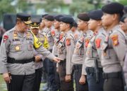 Irjen Pol Iqbal Lakukan Pengecekan Pasukan Apel Siaga Operasi Mantab Brata Pengamanan Pemilu 2024