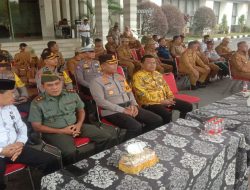 TNI-POLRI Gelar Pasukan Dalam Rapat Koordinasi Pemkab Labuhanbatu Utara Tahun 2023