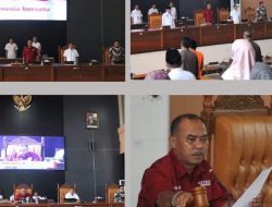 Ketua DPRD Dharmasraya Pimpin Rapat Paripurna, Sampaikan Pandangan Umum Terhadap Ranperda APBD TA 2024