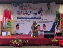 Gebyar Milad Muhammadiyah ke-111 Miladiyah Pimpinan Daerah Muhammadiyah Kota Binjai