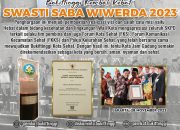 Bukittinggi Raih Swasti Saba Wiwerda 2023, Penghargaan Kota Sehat