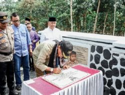 Warga Banjaranyar Berterima Kasih Kepada Bupati Ciamis Atas Dibangunnya Jembatan Ampera