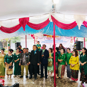 Perayaan Natal 2023 Alumni SMA Nasrani 1 Medan Berjalan Dengan Sukses