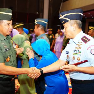Panglima TNI Pimpin Laporan Korps Kenaikan Pangkat 37 Perwira Tinggi
