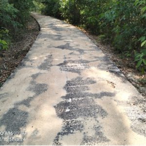 2 Paket Proyek Rekonstruksi Jalan di Kecamatan Kapuas Barat,  Diduga Dikerjakan Tidak Sesuai Kontrak di PHO 100%  