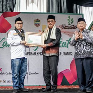 Bupati Ciamis Resmikan Program Kampung Zakat Desa Maparah