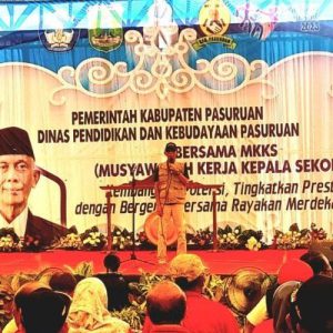 Peringati Hari Guru ke-78, Dinas Pendidikan dan Kebudayaan, menggelar Expo Pendidikan.