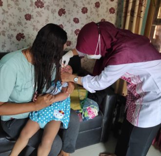 Maksimalkan Target Sasaran, Pemkot Gencarkan Jemput Bola Sweeping Imunisasi Polio