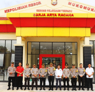 Kapolres Mukomuko Resmikan Gedung Terpadu Satu Pintu Sarja Arya Racana dan Dua Polsubsektor