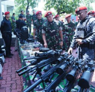 Panglima TNI Cek Kesiapan Pasukan Elite Kopassus  