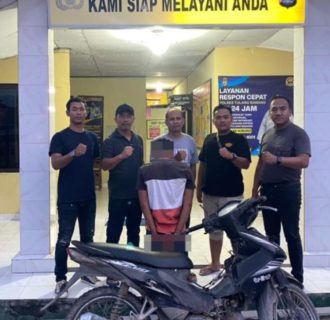 Polsek Pakuan Ratu Bekuk Pelaku Penipuan dan Penggelapan Sepeda Motor di Sukabumi
