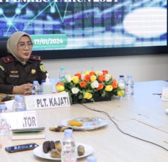 Plt Kejati Jambi Ikut Rapat Pemilu Secara Daring