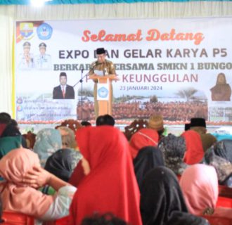 Wagub Sani Apresiasi Kegiatan Espo Gelar Karya SMK N 1 Kabupaten Bungo