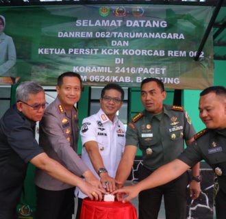 Danrem 062 Tarumanegara Resmikan Markas Koramil 2416 Pacet