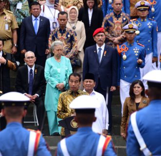 Panglima TNI Dampingi Presiden RI Resmikan Graha Utama Akademi Militer Magelang