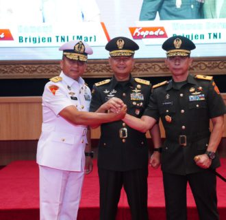 Kasum TNI Pimpin Sertijab Danpuspom TNI dan Dandenma Mabes TNI