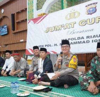 Dialog Kapolda Riau dengan Masyarakat Pelalawan: Sinergi untuk Keamanan dan Kemanusiaan