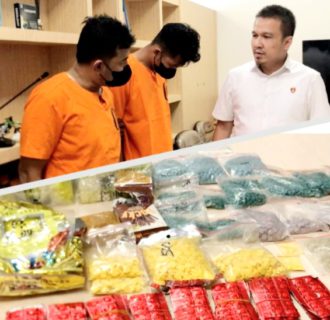 Pengedar Narkotika di Pekanbaru Berhasil Ditangkap, Temuan Barang Bukti Besar Mengungkap Jaringan Luas