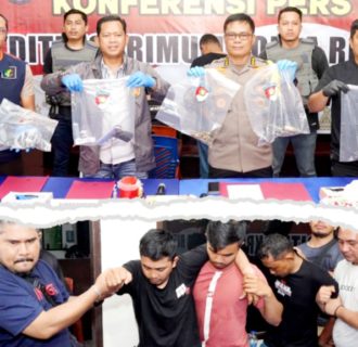 Baku Tembak dengan Perampok Sadis di Riau: Pelaku Tewas, Dua Petugas Kena Tembak 