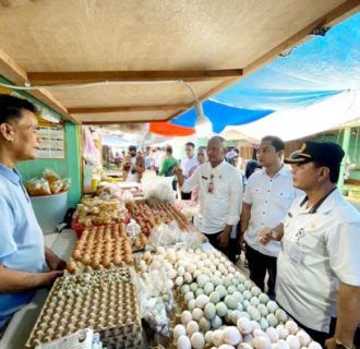 Sidak Pasar Jelang Pemilu: Ketersediaan dan Harga Bahan Pokok di Riau Tetap Aman