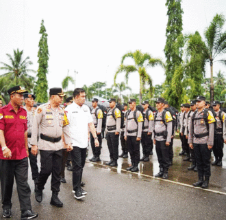 Ketua DPRD Hadiri Apel Serpas Personel Polri, Amankan TPS Pemilu 2024