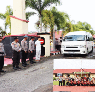 Polres Mukomuko Lepas Casis Diktukba Polri Gelombang 1