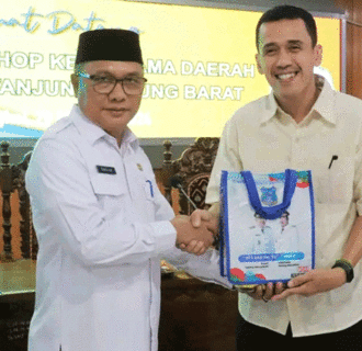 Melalui Sekda Bupati Tanjabbar Buka Workshop Kerjasama Luar Negeri